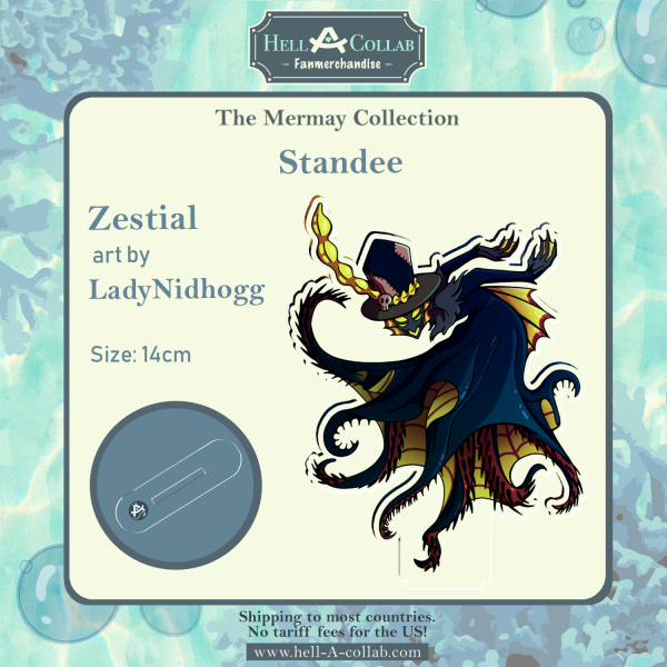 Zestial Standee || Hellacollab Mermay Collection