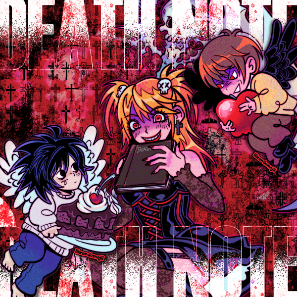 Death Note Die Cut Sticker Set