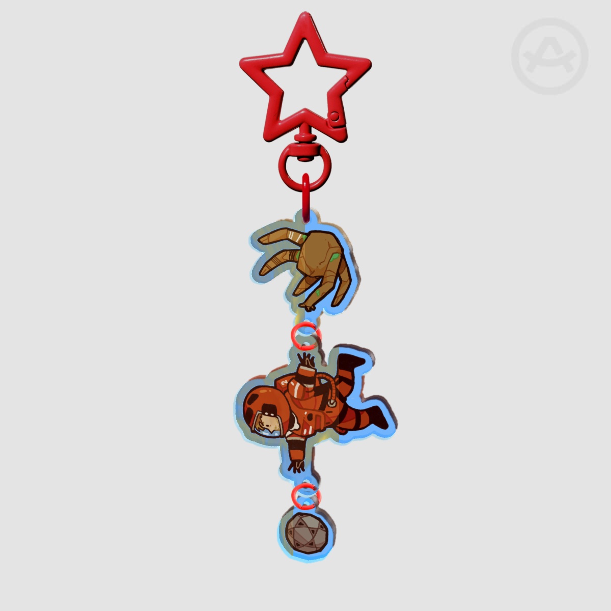 Time Go Fishing - Acrylic Keychain