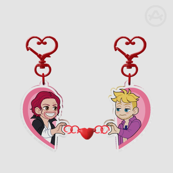 Shanks x Marco Magnet Keychains