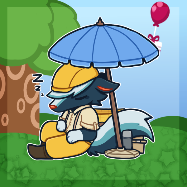 Kicks Animal Crossing Collab Sticker