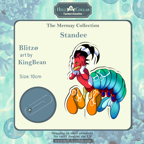 Blitzo - Standee - Hellacollab Mermay Collection