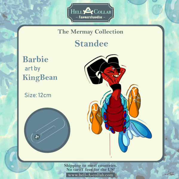 Barbie Wire - Standee - Hellacollab Mermay Collection