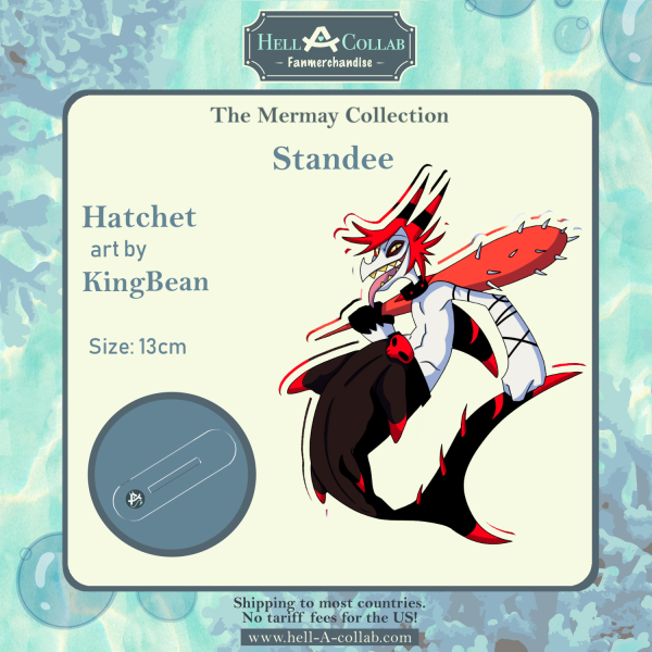 Hatchet - Standee - Hellacollab Mermay Collection