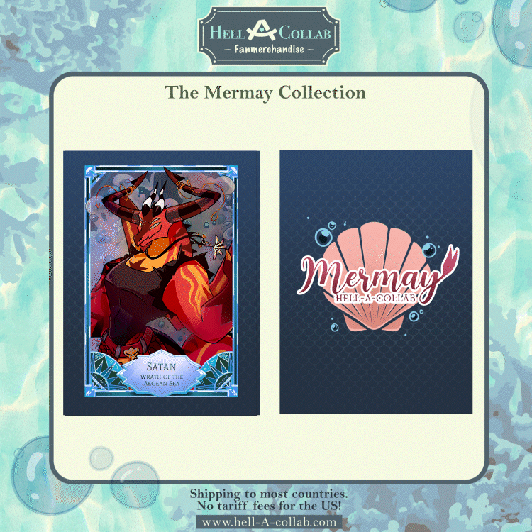 Satan: Wrath of the Aegean Sea - Trading Card - Hellacollab Mermay Collection