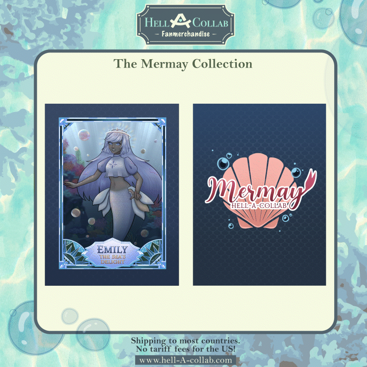 Emily – Holographic Photocard – Hellacollab Mermay