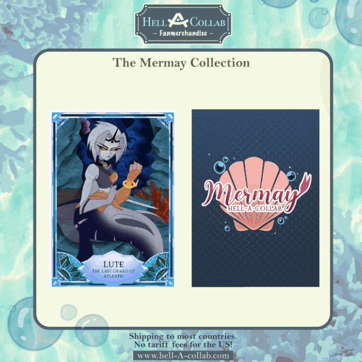 Lute Trading Card - Hellacollab Mermay Collection