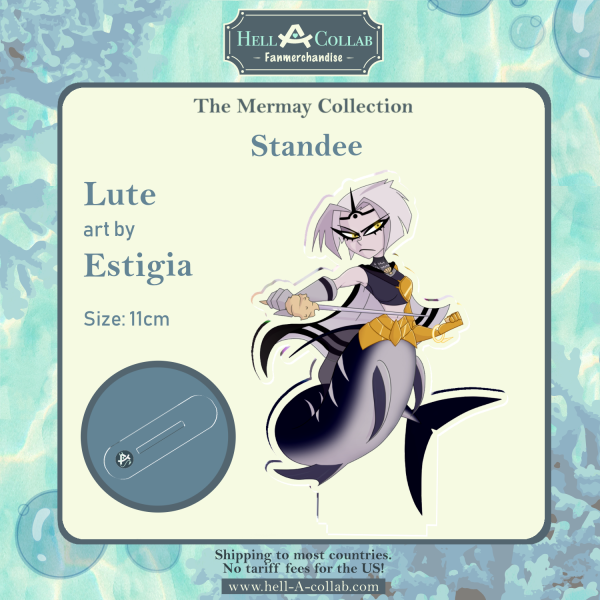 Lute Standee - Hellacollab Mermay Collection