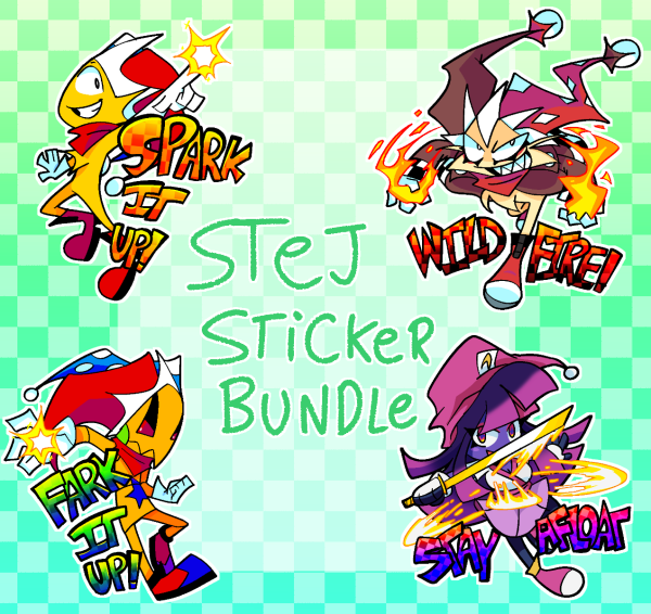 STEJ Sticker Pack 1