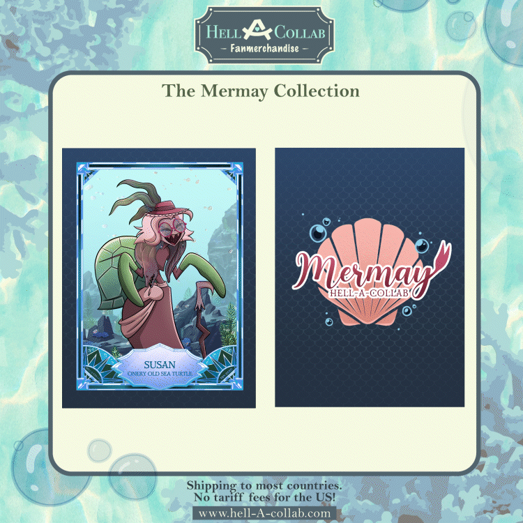 Susan – Holo Trading Card – Hellacollab Mermay Collection