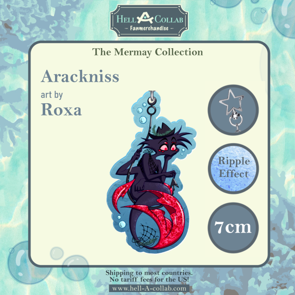 Arackniss – Ripple Keychain – Hellacollab Mermay Collection