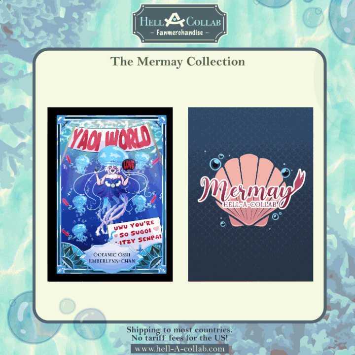 Emberlynn || Holographic Photocards || Hellacollab Mermay Collection