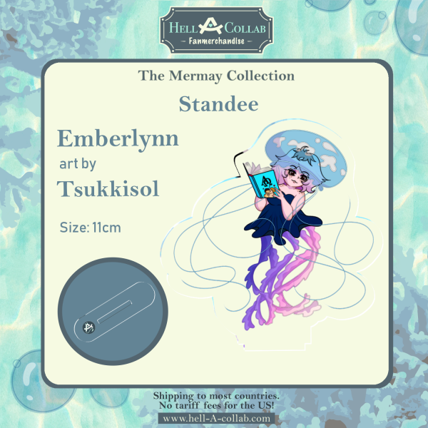 Emberlynn || Acrylic Standees || Hellacollab Mermay Collection'