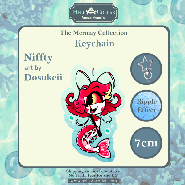 Niffty Keychain - Mermay Hell-a-Collab 2026