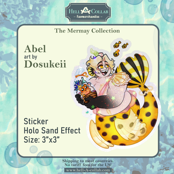 Abel Sticker - Mermay Hell-a-Collab 2026