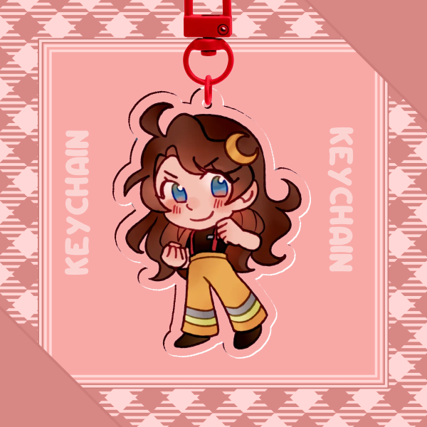 Pearlescentmoon Hermitcraft Season 11 Keychain