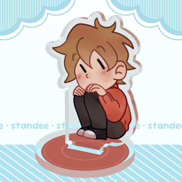 Grian Sitting Standee