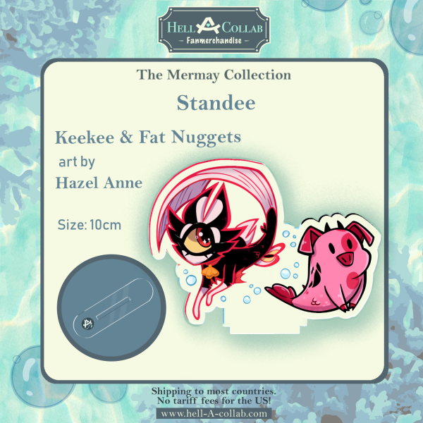Keekee & Fat Nuggets Standee