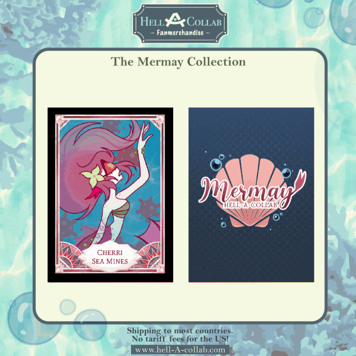 Cherri Bomb Hellacollab Mermay Card