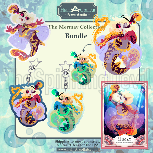 Mimzy set - Hellacollab Mermay Collection
