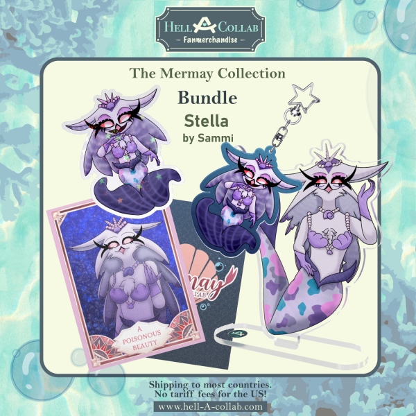Stella Set Hellacollab Mermay collection