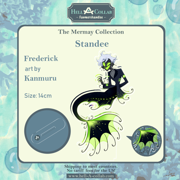 Frederick Von Eldritch - Standee - Hellacollab Mermay Collection