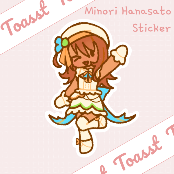 Minori Hanasato Sticker