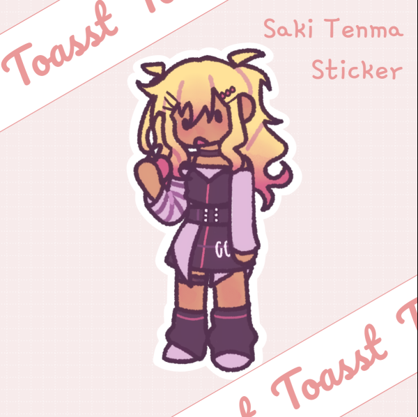 Saki Tenma Sticker