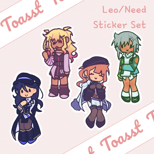 Leo/Need Sticker Set