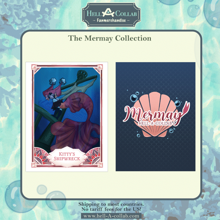 Kitty | Holographic Photocard | HellACollab MerMay Collection