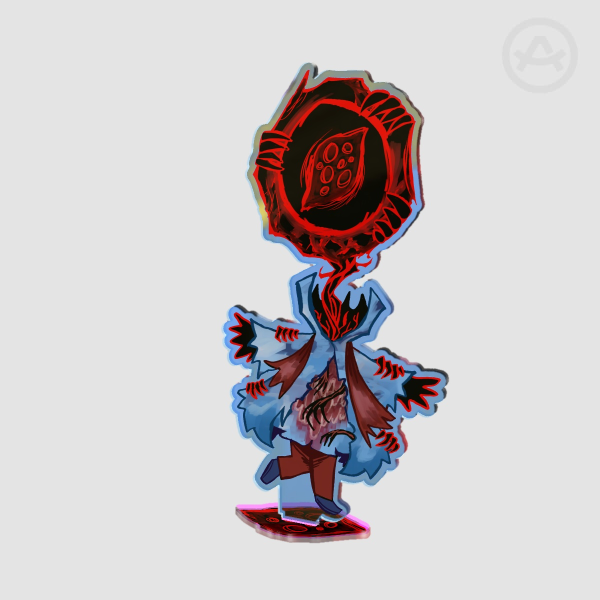 Distorted Hohenheim Rainbow Acrylic Standee