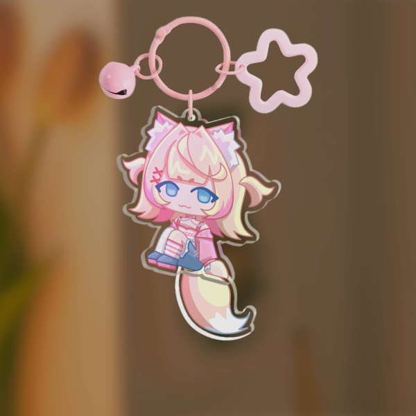 Mococo Wagging Keychain