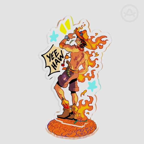 Portgas D. Ace - Cowboy - Acrylic Standee