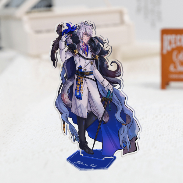 Arknights-Silver Ash Clear Acrylic Standees