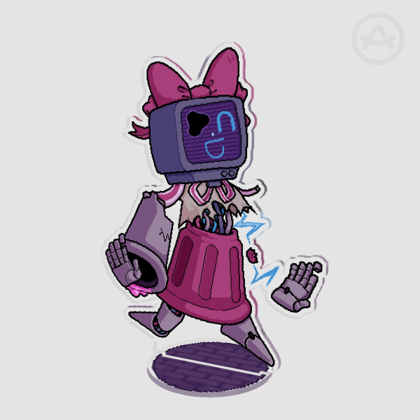 Twenny Rival Clear Acrylic Standee