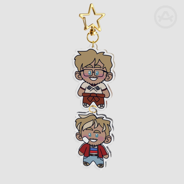 Coltland Twins Connection Keychain