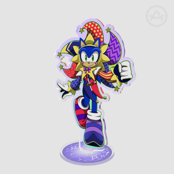 Jester Sonic Clear Acrylic Standees
