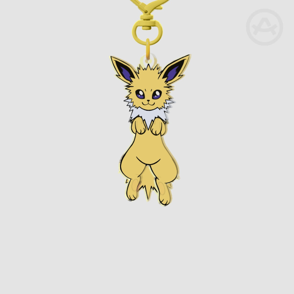 Tail-wagging Jolteon Charm