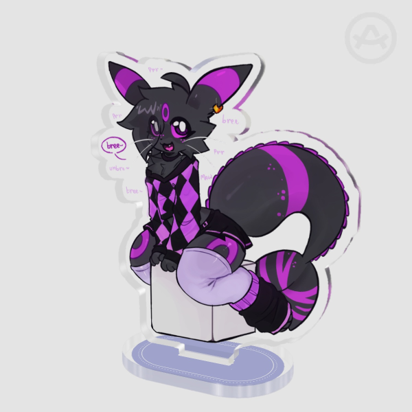 Lobster Clear Acrylic Standees