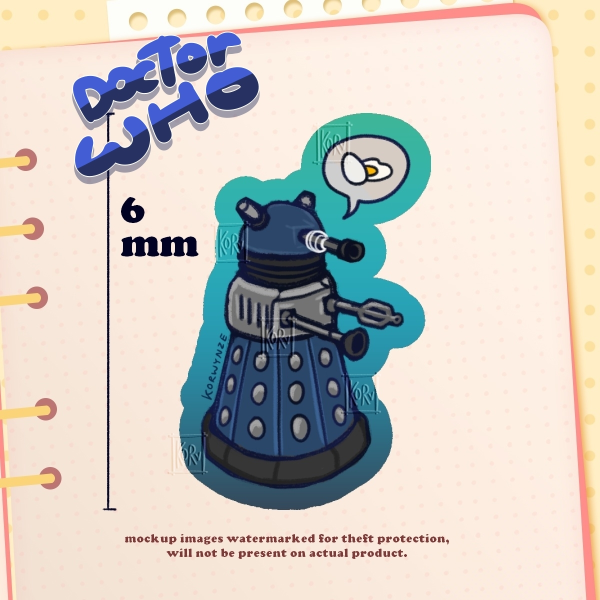 Eggs Dalek sticker
