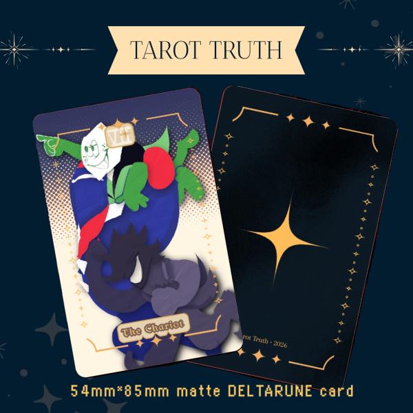 The chariot: battat, shadowguy, zapper ▪︎☆°• Prophecy of cards