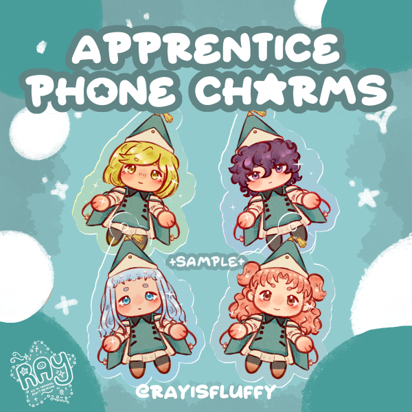 Apprentice Phone Charm Set