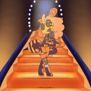 Queen bee “Queen bee” honey comb