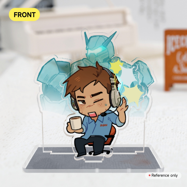 Robert Robertson | Double Insert Acrylic Standee