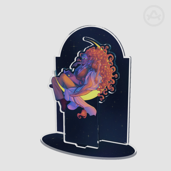 C.H.A.W. Half Moon Moment Acrylic Standee