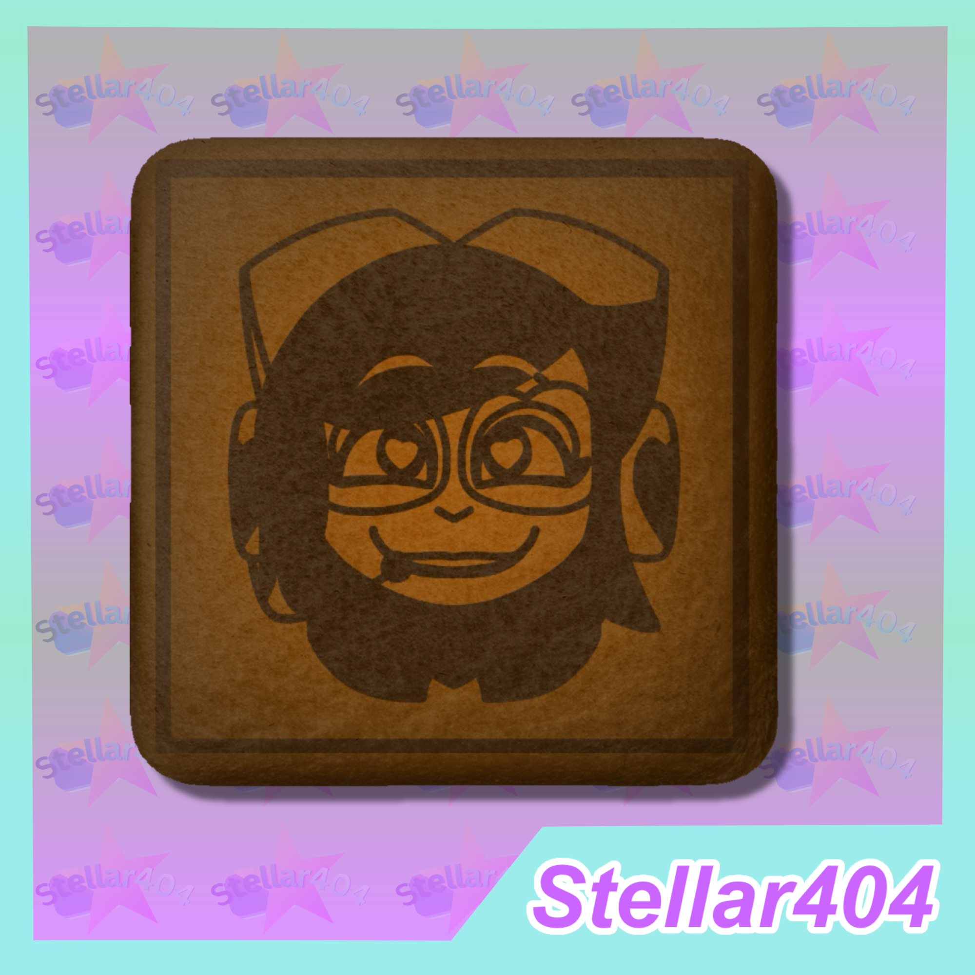 Ms. Heed Chocolate Ice Cream Square