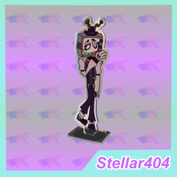 Mr. Puzzles Clear Acrylic Standee