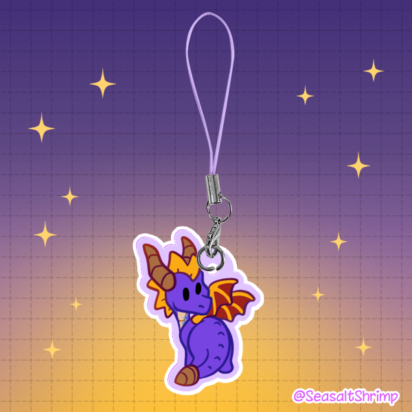 Spyro - Phone charm
