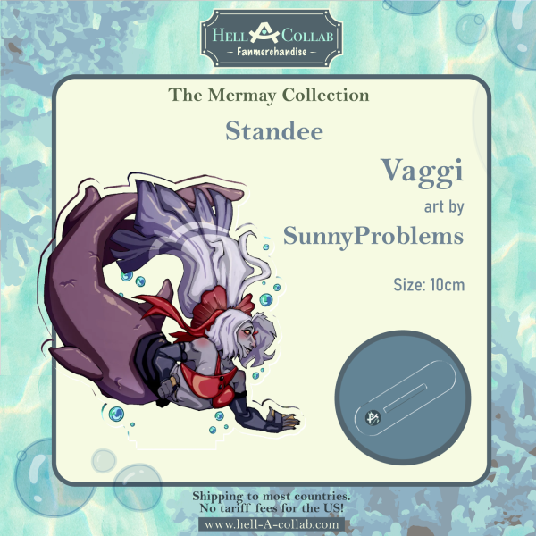 Vaggi - Standee - Hellacollab Mermay Collection