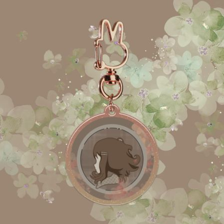 Jiyume Epoxy Glitter Acrylic Keychain